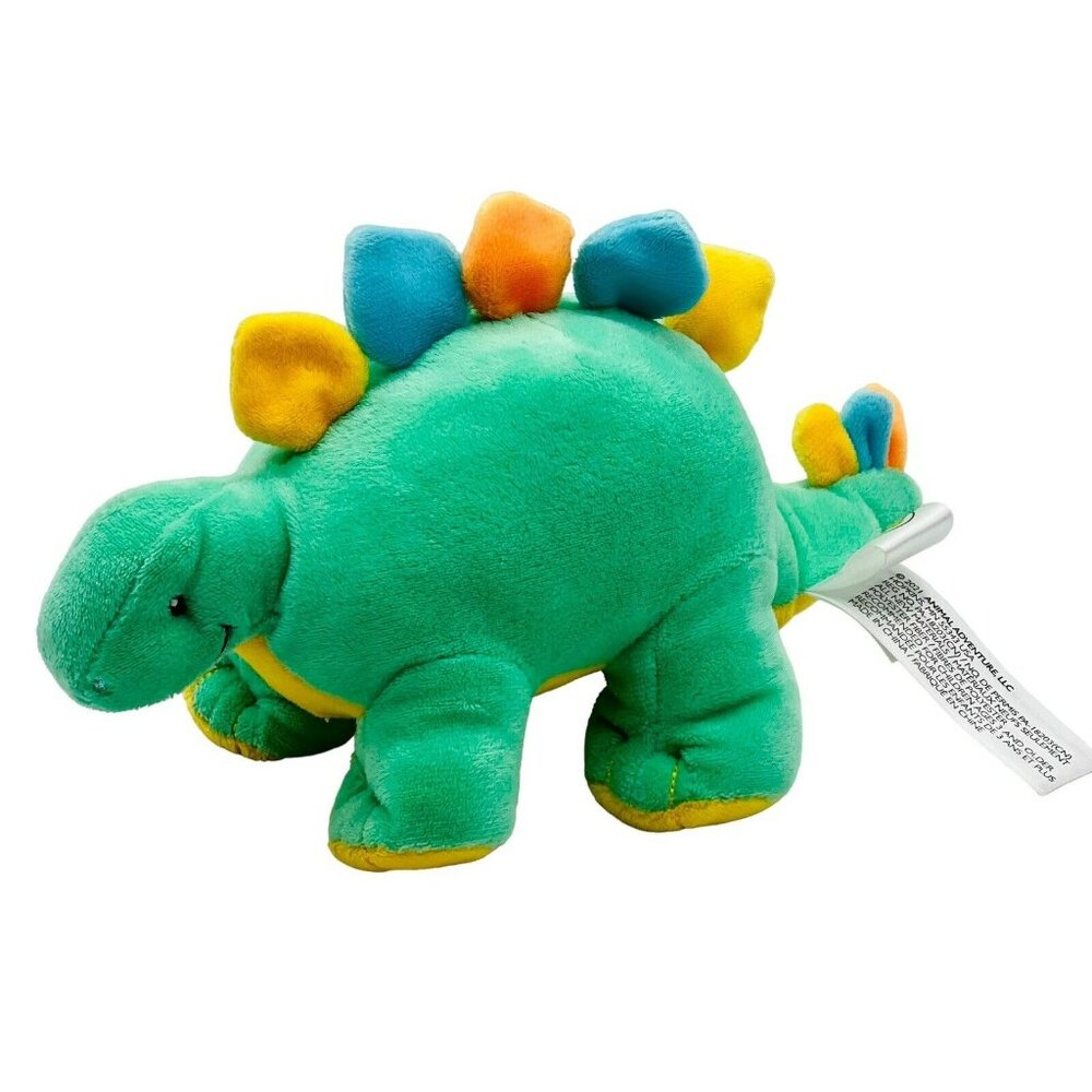 Animal Adventure Dinosaur Plush Stegosaurus 10 inch Stuffed Animal Dino‎ Green